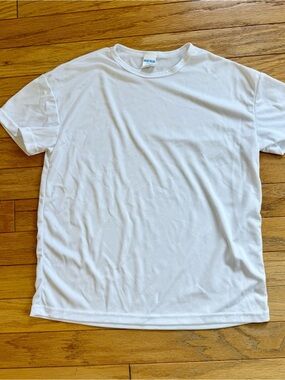 Men's White Short-Sleeve Performance Tee - 3 Pack